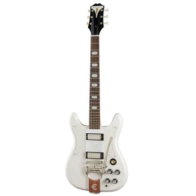 Epiphone Crestwood Custom Guitar w/ Tremotone Vibrato - Polaris White image 2