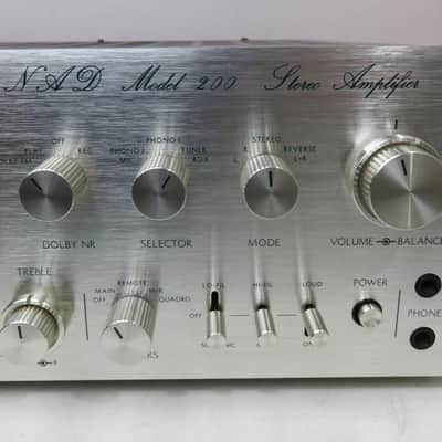 NAD 200 INTEGRATED AMPLIFIER ( AMP ) FULLY SERVICED RECAPPED + LED's image 7