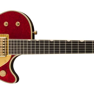 Gretsch G6129TG-59VS Limited Edition Sparkle Jet With Bigsby, Red Sparkle image 3