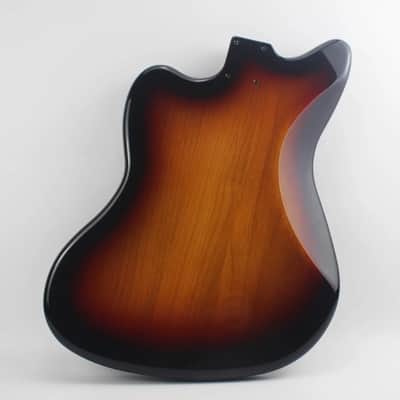 Sunburst Finish Jazzmaster Style Alder Wood Guitar Body image 4