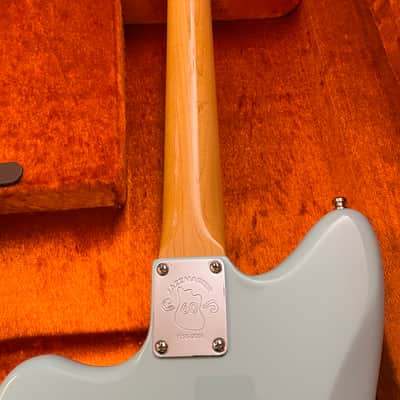 2018 Fender American "Jazzblaster" 60th Anniversary Triple Jazzmaster Daphne Blue CuNiFe Wide Range MAJOR Upgrades USA G&G image 11
