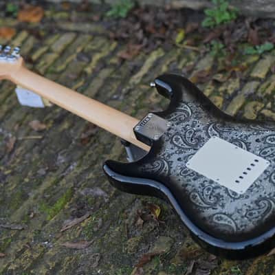 Fender Made in Japan Limited Edition Stratocaster - Black Paisley(1) image 9