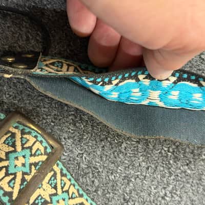 Hootennanny Guitar Strap Ace Style 60s-70s image 7