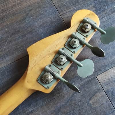 1972 Greco Japan JB450 Jazz Bass Humbuckers MIJ (Sunburst) image 9