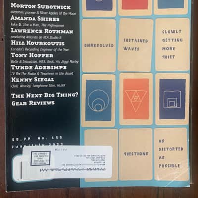 Tape Op Magazine 8 Back Issues 2023 - 2024 #153, 155, 157, 158, 159, 160, 161, 162 image 8