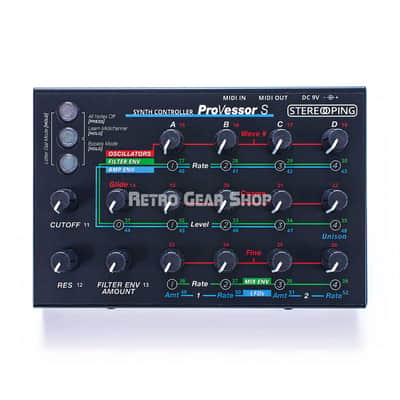 Stereoping ProVessorS Midi Controller for Sequential Circuits Prophet VS Vintage SCI Synthesizer