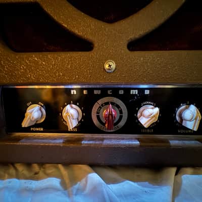 Vintage Bell & Howell Filmosound 1x12” Cab with Jensen Speaker and Newcomb amp - perfect for Harp players! image 2
