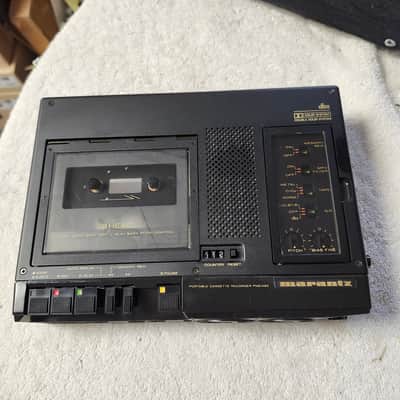 Super Clean Marantz PMD430 CP430 Rebuilt 3-Head Portable Cassette W/Accessories image 3
