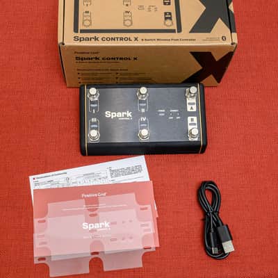 Positive Grid Spark 2 50-Watt Practice Amp (Black) Bundle w/ControlX Pedal, Battery and Carry Bag image 6