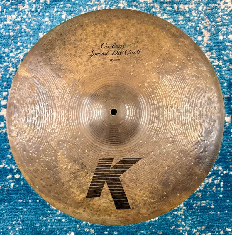 ORIGINAL 18” Zildjian K CUSTOM SPECIAL DRY Crash 1512g image 1
