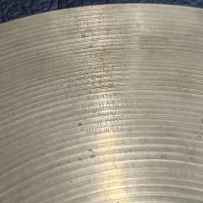 Zildjian Vintage New Beat / Quick Beat Hats 14” image 3