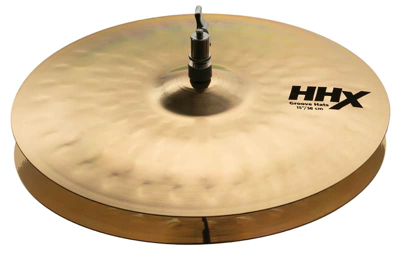 Sabian Cymbales HHX Groove hi-hats de 15 pouces image 1