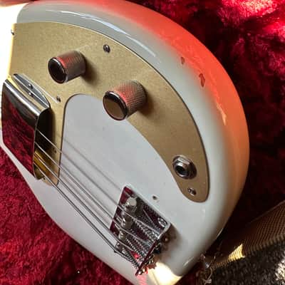 2016 Fender American Vintage '58 Precision Bass AVRI White Blonde image 12