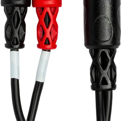 Hosa YPR-257 1/4" TRS Female to Dual RCA Male Stereo Breakout Y Cable image 2