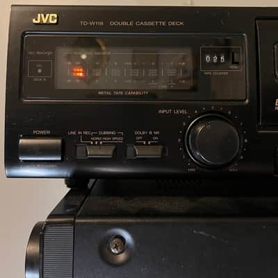 JVC TWD118 Dual Cassette Tape Deck Tested Video HS Dubbing image 7