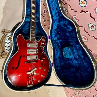 1960s Harmony H77 - w/ Original Hard Shell Case image 7