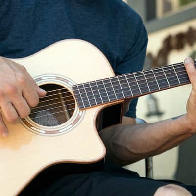 Washburn  G25SCE | Comfort Deluxe 25 Series Grand Auditorium Cutaway Acoustic Electic Guitar, Natural Gloss. New with Full Warranty! image 14