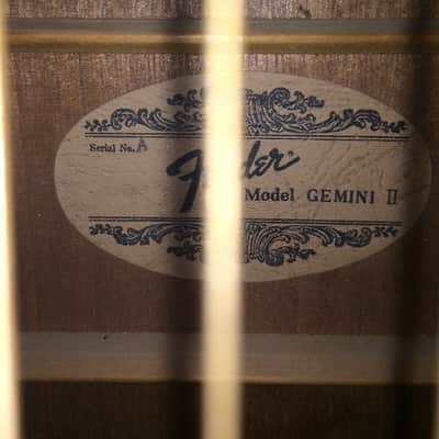 1983 Fender Gemini II Acoustic image 3