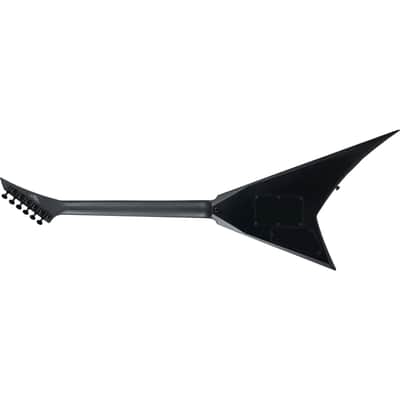 Jackson Pro Plus Pure Metal Limited Edition Rhoads RR1A Guitar w/ Bare Knuckles Pickup & Gig Bag - Satin Black image 5