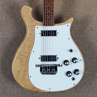 Rickenbacker 450/12 1977 Flame Maple Body Vintage Electric 12-String Very Good Condition (GB-36) image 1