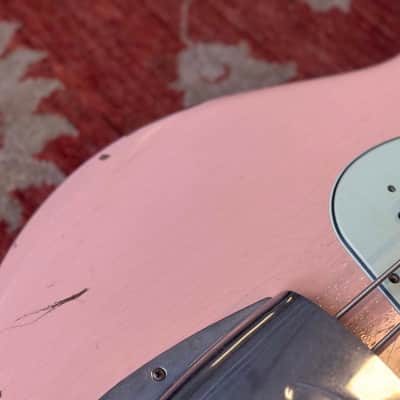 2020 Fender Custom Shop '62 Jazz Bass Journeyman Relic - Shell Pink image 5