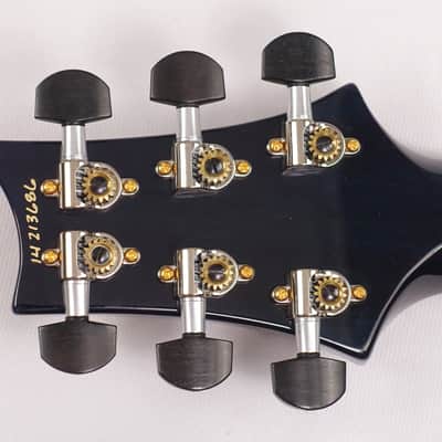 2015 Paul Reed Smith 30th Anniversary PRS Custom 24 Whale Blue 10 Top with Hardshell Case image 9