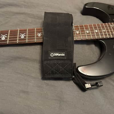 ESP ESP Original Series Kirk Hammett KH-2 Vintage Distressed Black w/case 1995-2019 - DISTRESSED image 10