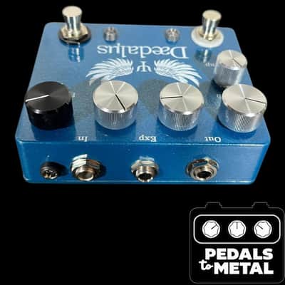 Coppersound Pedals Daedalus Dual Reverb with Expression 2016 - Present - Blue - X16061 image 5
