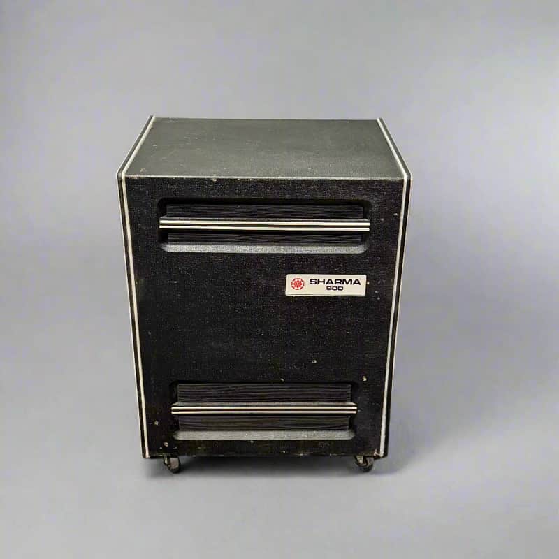 Sharma 900 Rotating Organ Speaker Cabinet 60s-70s - Black image 1