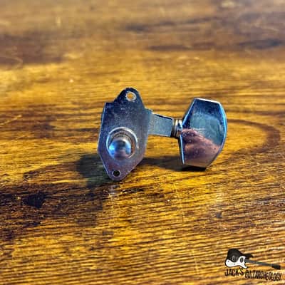 Gotoh Octagon Single Right Tuner MIJ 10mm (1980s - Nickel) image 3