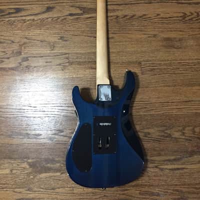 Hamer Centaura CT-21 Floyd Rose, coil tap, Trans Blue image 6