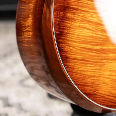 Taylor Custom #12343 Grand Auditorium Acoustic/Electric Guitar - Master Grade Koa with Hardshell Case image 14