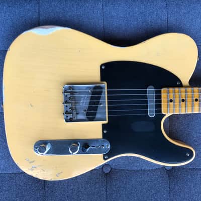 Fender Custom Shop Limited Edition 70th Anniversary Broadcaster Relic 2020 - Aged Nocaster Blonde image 3