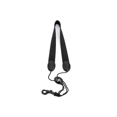 D'Addario SLA13 Padded Tenor / Baritone Saxophone Strap, Black, Snap Hook image 5