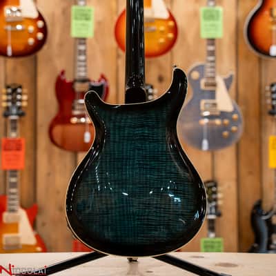 PRS SE Hollowbody II Piezo Peacock Blue Smokeburst image 16