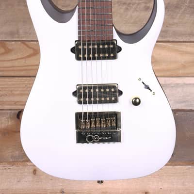 Ibanez K7YANG "Head" Signature 7-String Electric Guitar Matte White w/ Gigbag image 1