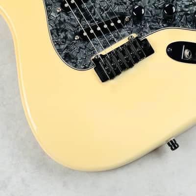 Partscaster Fender American Standard Neck Wilkinson Tremolo 2013 - Vintage White image 4