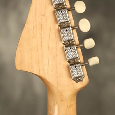 all original 1964 Fender pre-CBS Duo-Sonic II Red image 17