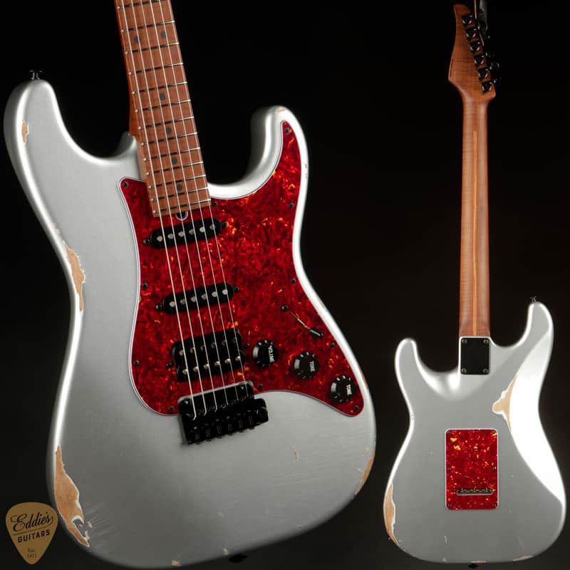2023 - Suhr Eddie's Guitars Exclusive Classic S Antique Roasted - Firemist Silver image 1