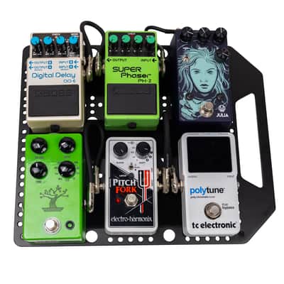 Gator Cases Compact Metal Pedalboard Fits in Main Pocket of Most Gator Cases; 10.75" x 10.25" Surface (GPB-POCKETBOARD) image 4
