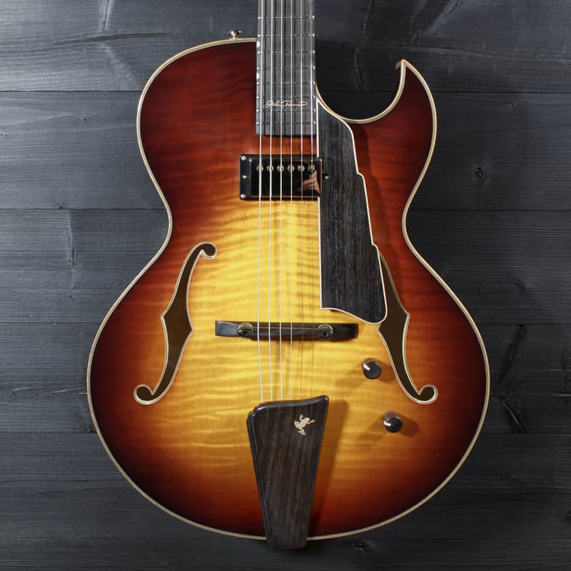 Eastman AR480CE John Pisano 30th Anniversary Archtop Electric Guitar Sunburst image 1
