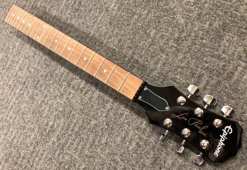 2021 Epiphone Les Paul Special II Electric Guitar Black Actual Loaded Neck image 1