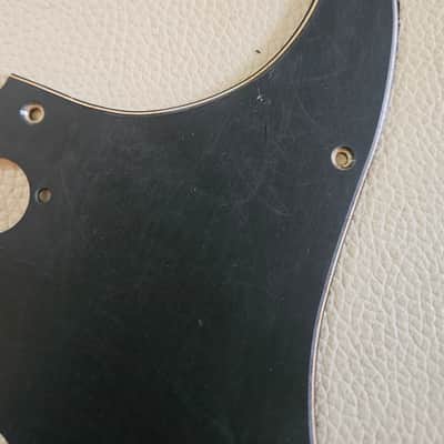 Fender Stratocaster Aged Relic 3 ply Pickguard Black image 3