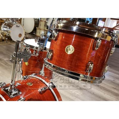 Gretsch USA Custom 3pc Jazz Drum Set 70s Dark Walnut Gloss image 3