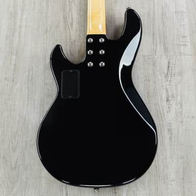 G&L USA CLF Research L-2000 Electric Bass Maple Fretboard Jet Black w/ Hard Case image 5