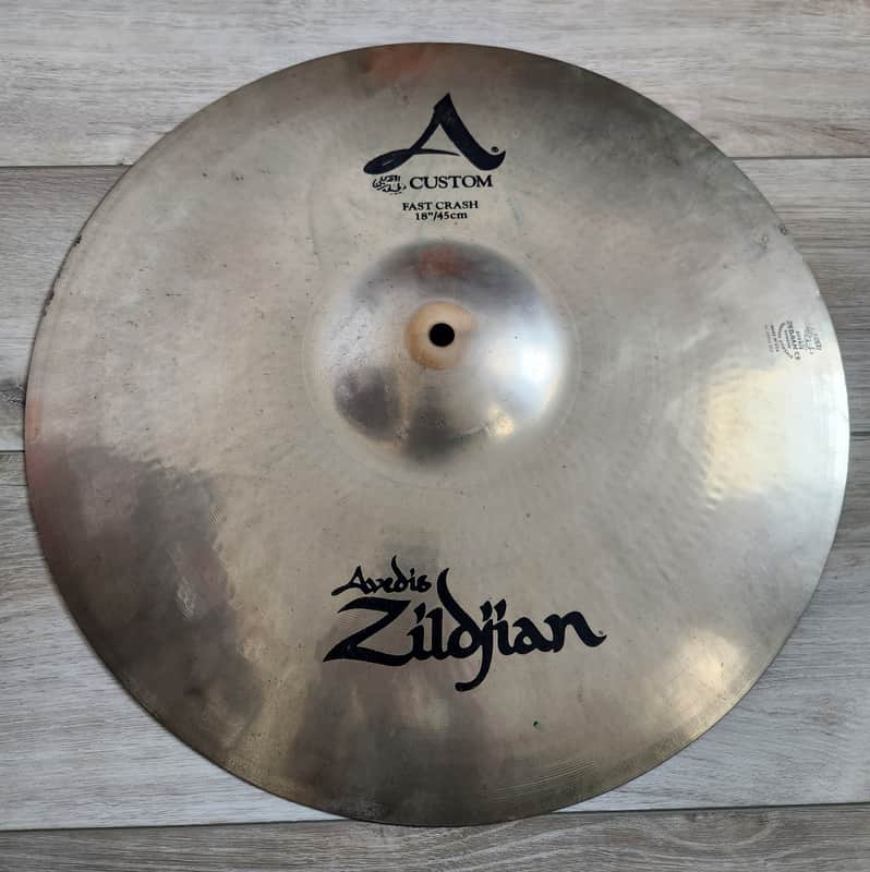 Zildjian 18" A Custom Fast Crash Cymbal 2002 - Present - Brilliant image 1
