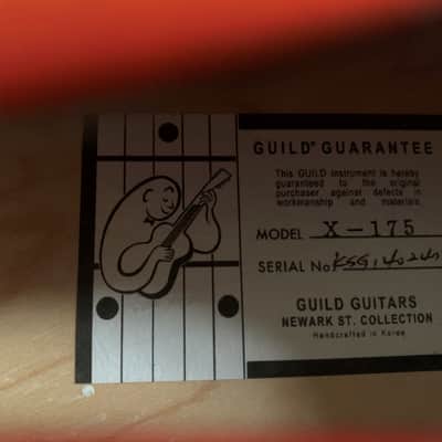 Guild Newark St. Collection X-175 Manhattan 2013 - 2021 Antique Sunburst image 12