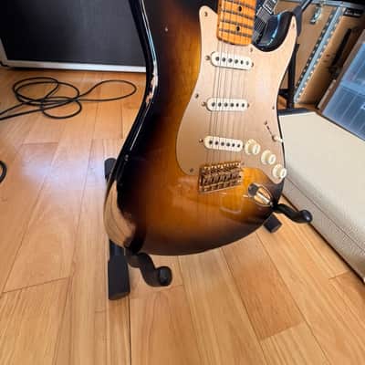 Fender Custom Shop '55 Reissue Stratocaster Relic (BKP Tryptich) image 4