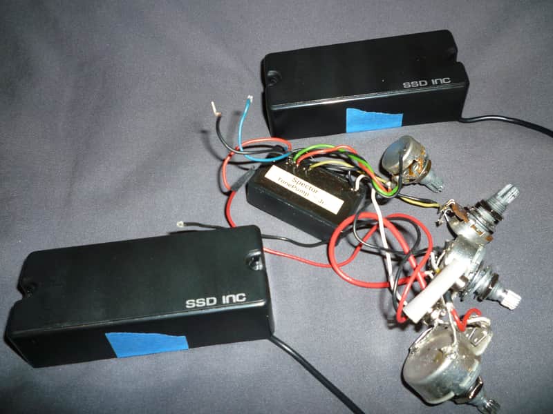 Spector Bass Pickups and Tone Pump JR Preamp | Reverb