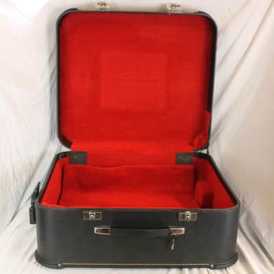 Immagine NEW Black Italian Trolley Accordion Hard Case 22.50" x 20" x 10.25" (57cm x 50.75cm x 26cm) - 3